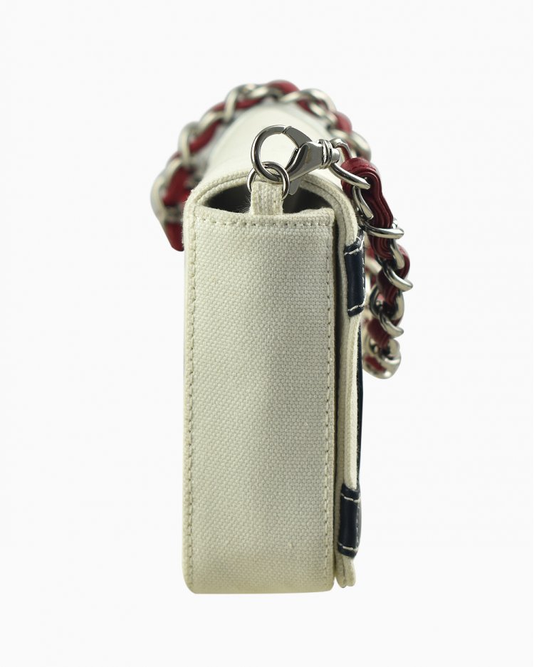 Bolsa Chanel No 5 Ivory Original Vintage Feminino